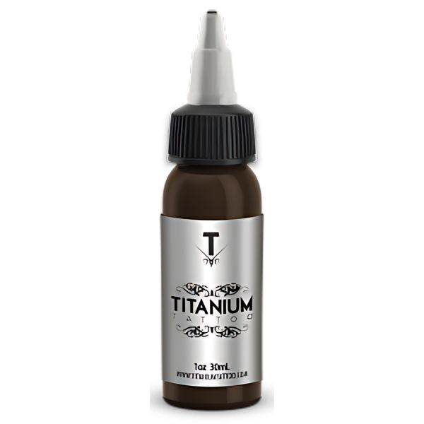 Deep Brown  - Titanium Tattoo