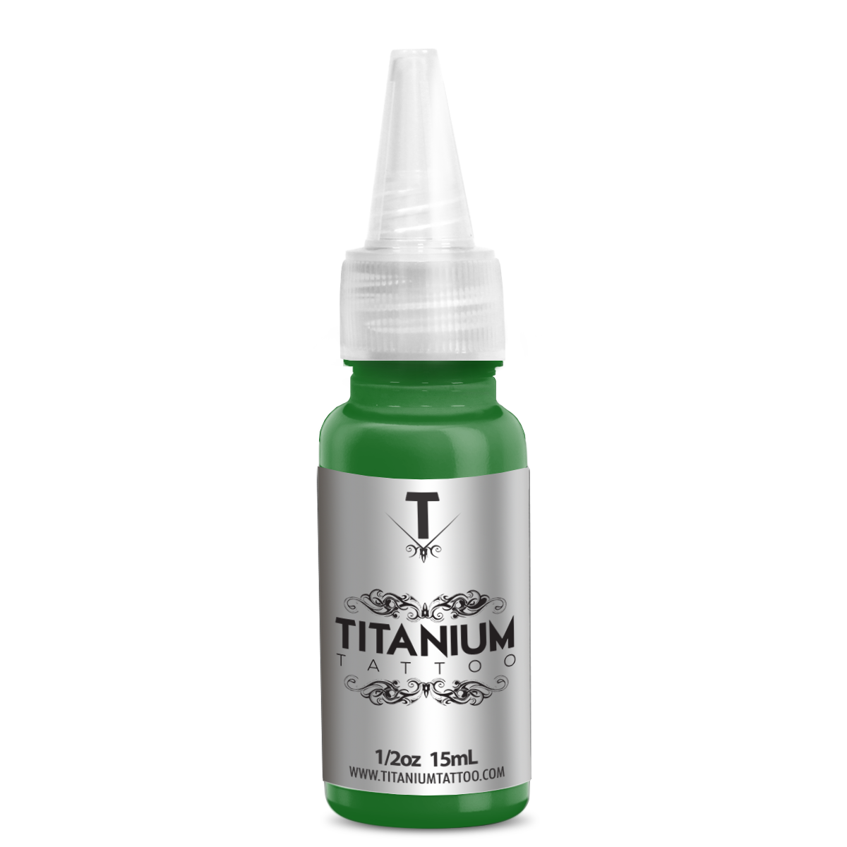Green Apple - Titanium Tattoo