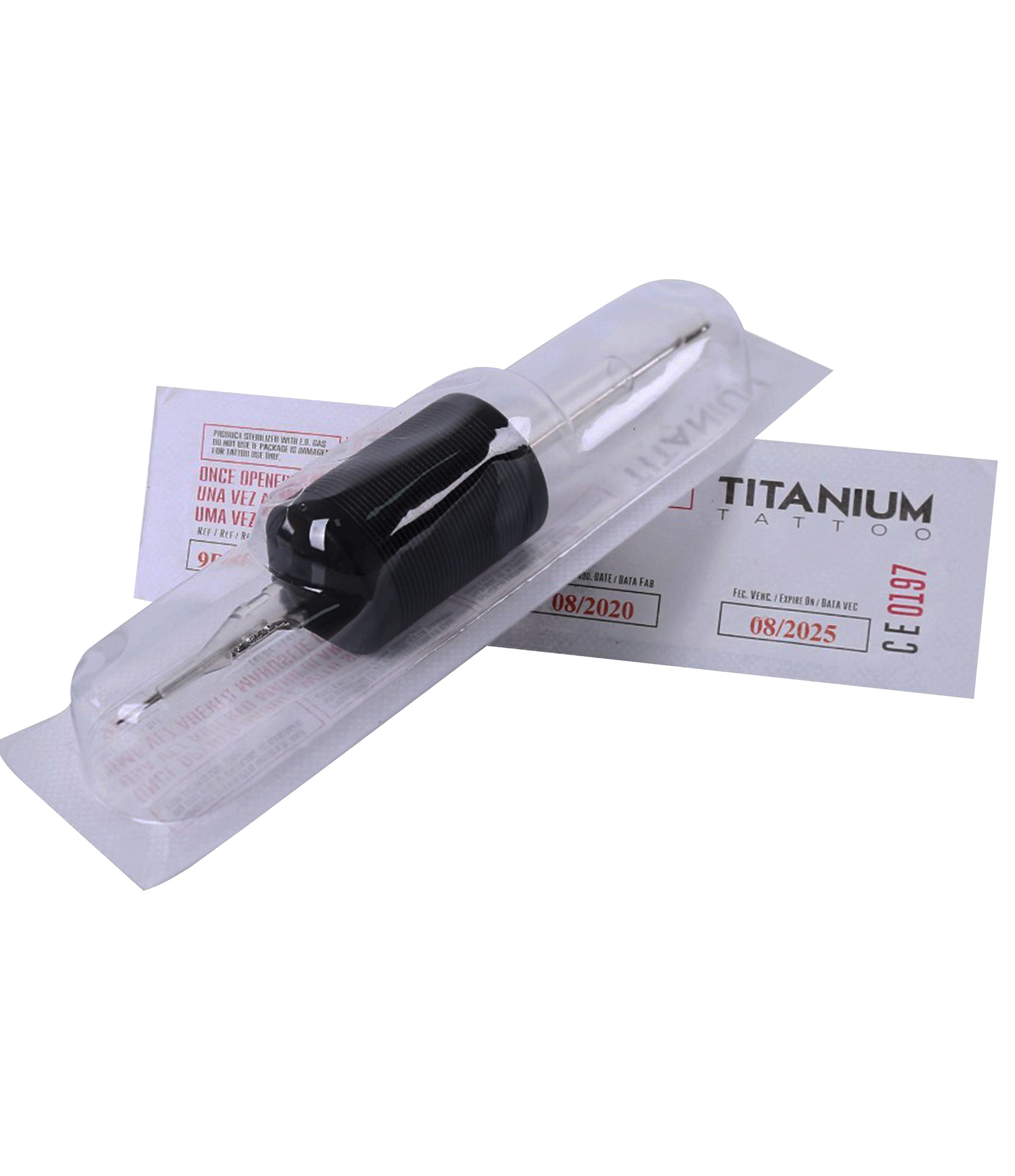 Grip con Agujas Platinum 30mm - Titanium Tattoo