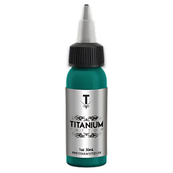 Teal - Titanium Tattoo