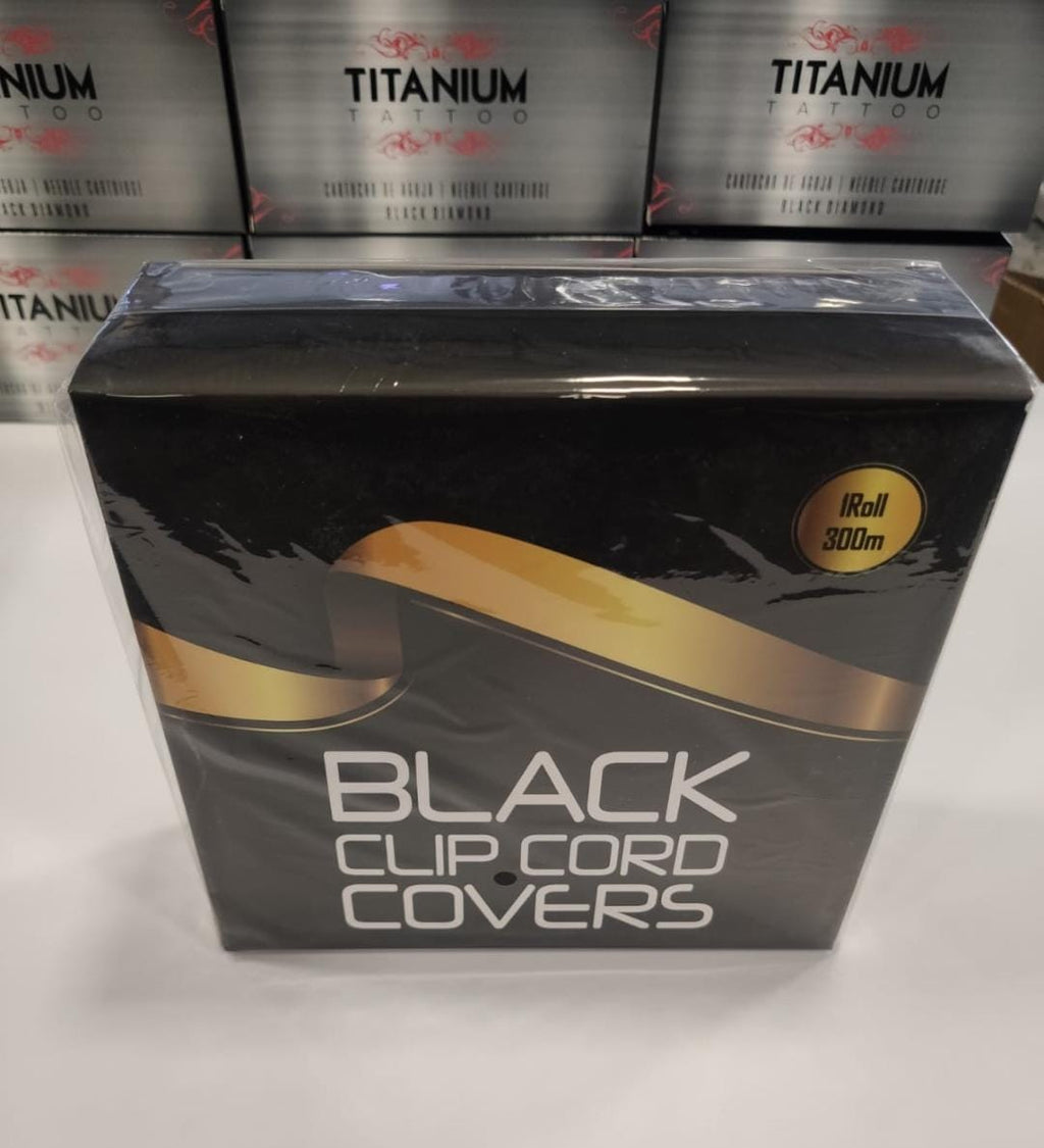 Cubre Clip Cord Negro 300mts