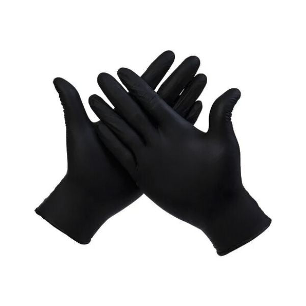 Guantes de Negros - Nitrilo 100pcs